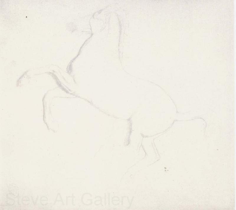 Edgar Degas Study of a Horse from the Parthenon Frieze Germany oil painting art
